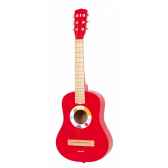 grande guitare rouge confetti janod j07623