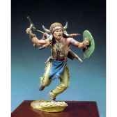figurine kit a peindre guerrier sioux 1860 s4 f34