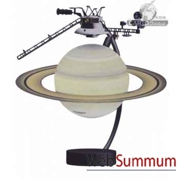 Globe 15 cm magnétique flottant saturne Cartothèque EGG -SLMF15SATU