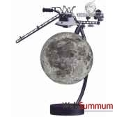 globe 15 cm magnetique flottant moon cartotheque egg slmf15moon