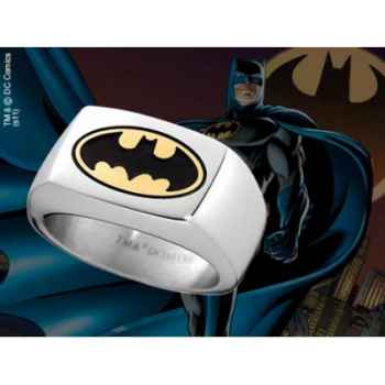 Chevalière batman bat signal oval couleur Noble Collection -NNXT8315