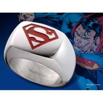 Chevalière emblème superman rouge Noble Collection -NNXT8313