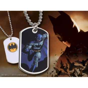 Dog tag batman en action (noir) Noble Collection -NNXT8344