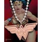 pendentif wonder woman acier rose noble collection nnxt8334