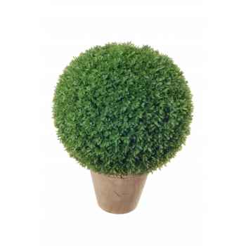 Buis boule en pot h 60cm dia 45cm Louis Maes -05923.060