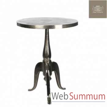 Table elsey h53d42 aluminium -230630