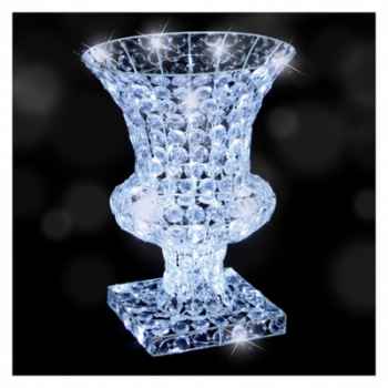 Vase h50d36 led blanc 100l -370864