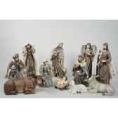 creche en polystyrene 11 santons kaemingk 596379