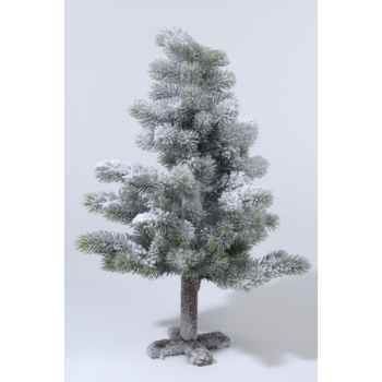 Mini sapin neige paillettes 35 cm Everlands -NF -689100