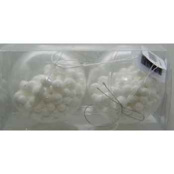 2 boules de neige 10cm Peha -RN-41045