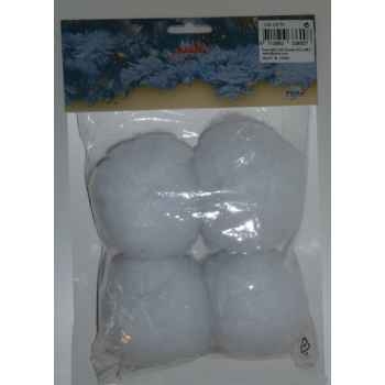 Boules de neige 80mm 4pcs Peha -UM-14175