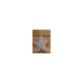 Fig à susp étoile feutre 13cm Peha -TR-24570