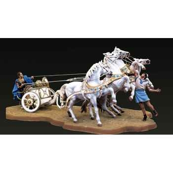 Figurine - Ensemble Quadrige  chars de course romains - SG-S09