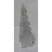 bougie sapin 215cm blanc peha c10395