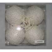 fig a susp boules 8cm blanc set 4 peha tr 25290