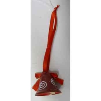 Fig à susp cloche 4cm rouge Peha -TR-31300