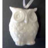 fig a susp hibou 45cm blanc peha tr 35880