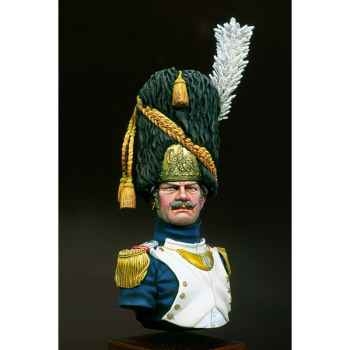 Figurines - Buste  Grenadier de la garde impériale  major - S9-B15