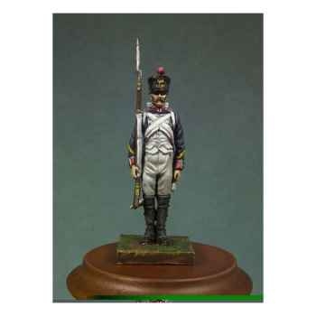 Figurine - Sergent d'infanterie de ligne en 1810 . Garde-à-vous ! - NA-010