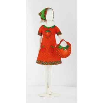 Twiggy strawberry Dress Your Doll -S210-0306