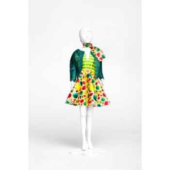 Lucy green Dress Your Doll -S313-0704