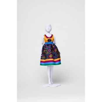 Audrey flower power Dress Your Doll -S412-0302