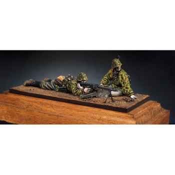 Figurine - Mitrailleurs MG-42  Waffen-SS - S5-S3