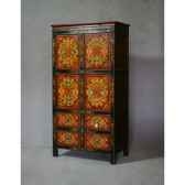 armoire style tibetain 7 ktr0051