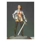figurine kit a peindre guerriere g 006