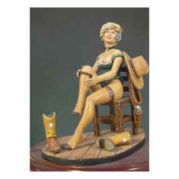 Figurine - Kit à peindre Belle du Far West - G-012