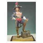 figurine kit a peindre fille pirate g 026