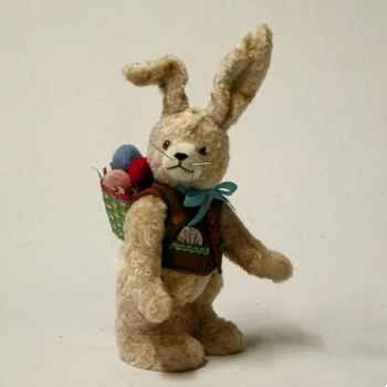 Petit garçon lapin nostalgie Hermann-Spielwaren -20182-1