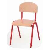 chaise novum 35 cm rouge 4413402