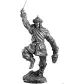 figurines etains guerrier hun ma029