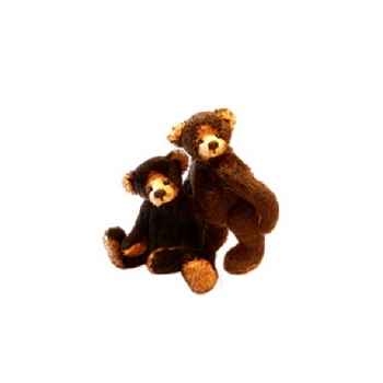 Teddy honey bear noir Clemens Spieltiere -47 020 028