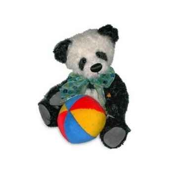 Panda momo noir et blanc Clemens Spieltiere -88 406 025