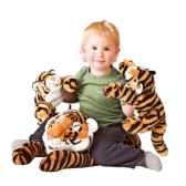 marionnette peluche bebe tigre 2583