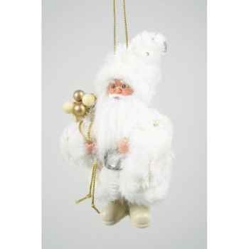 Pere noel poly a/ours a/susp Kaemingk -560010