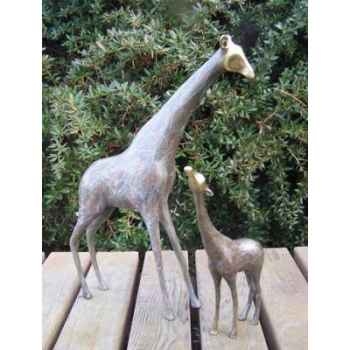 Giraffe et bébé -AN1473BRW-HP