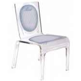 chaise personnalisable baby lines rose aitali