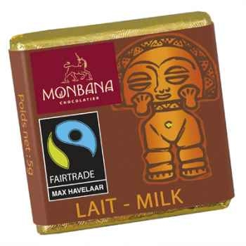 Chocolat Napolitain au chocolat au lait 34% Monbana -11140360