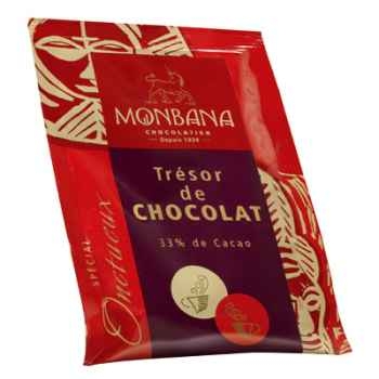 Dosette de chocolat en poudre "Trésor de Chocolat" Monbana -121M038