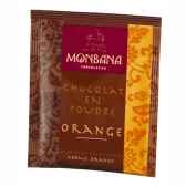 dosette de chocolat en poudre arome orange monbana 121m047