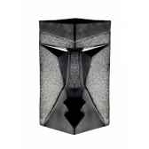 kubik vase noir mats jonasson 44035