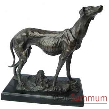 Chien en bronze -BRZ1272