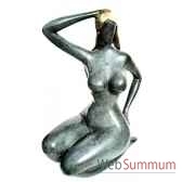 statuette femme contemporaine en bronze brz1020v