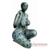 statuette femme contemporaine en bronze brz1024