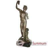 statuette personnage en bronze brz1032