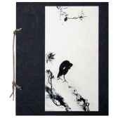 meditation asiatique cahier zen corbeau cz008