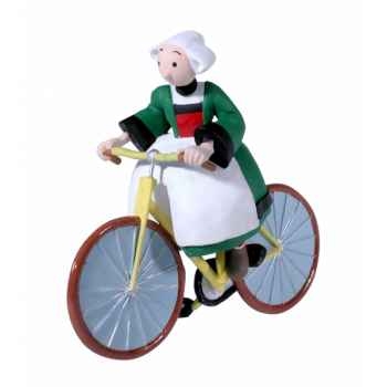 Collection becassine figurine becassine à bicyclette Figurine Plastoy 61016